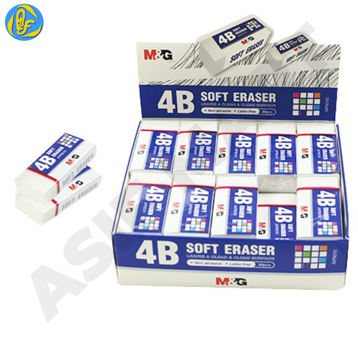 M&G AXPN0759 4B Soft Eraser