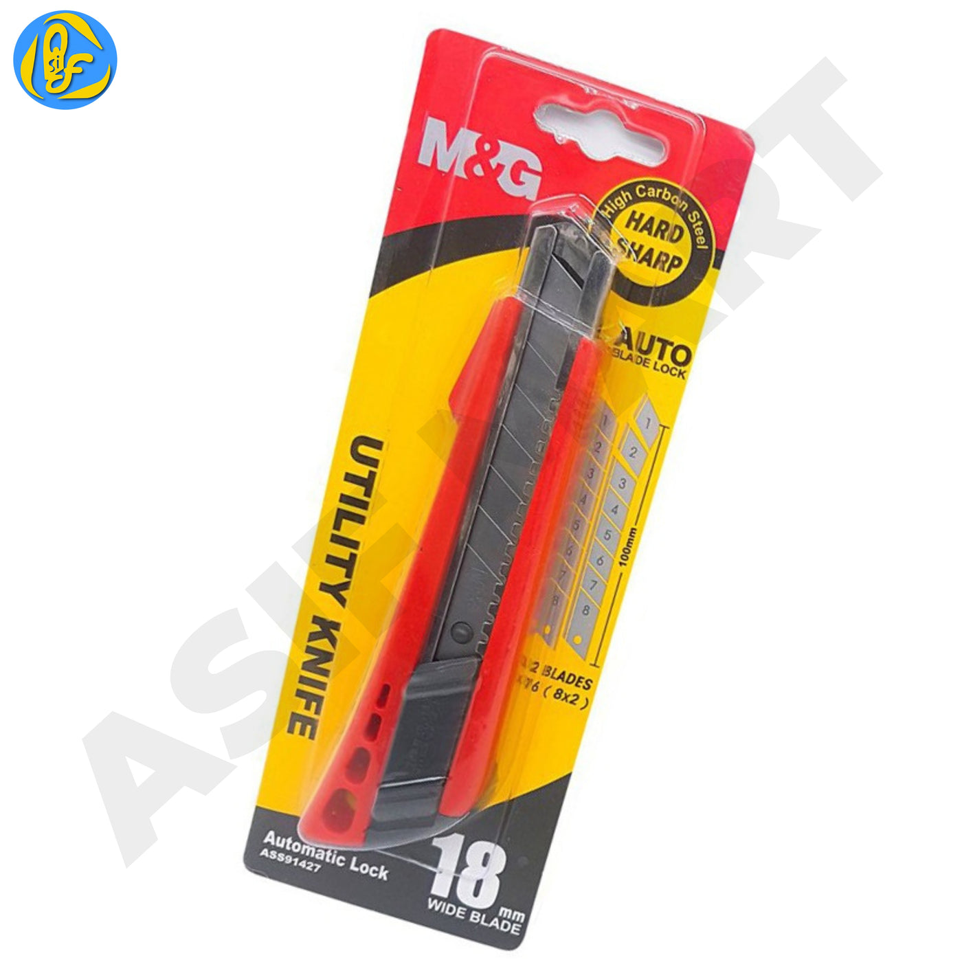 M&G ASS91427 Utility Knife Paper Cutter 18mm