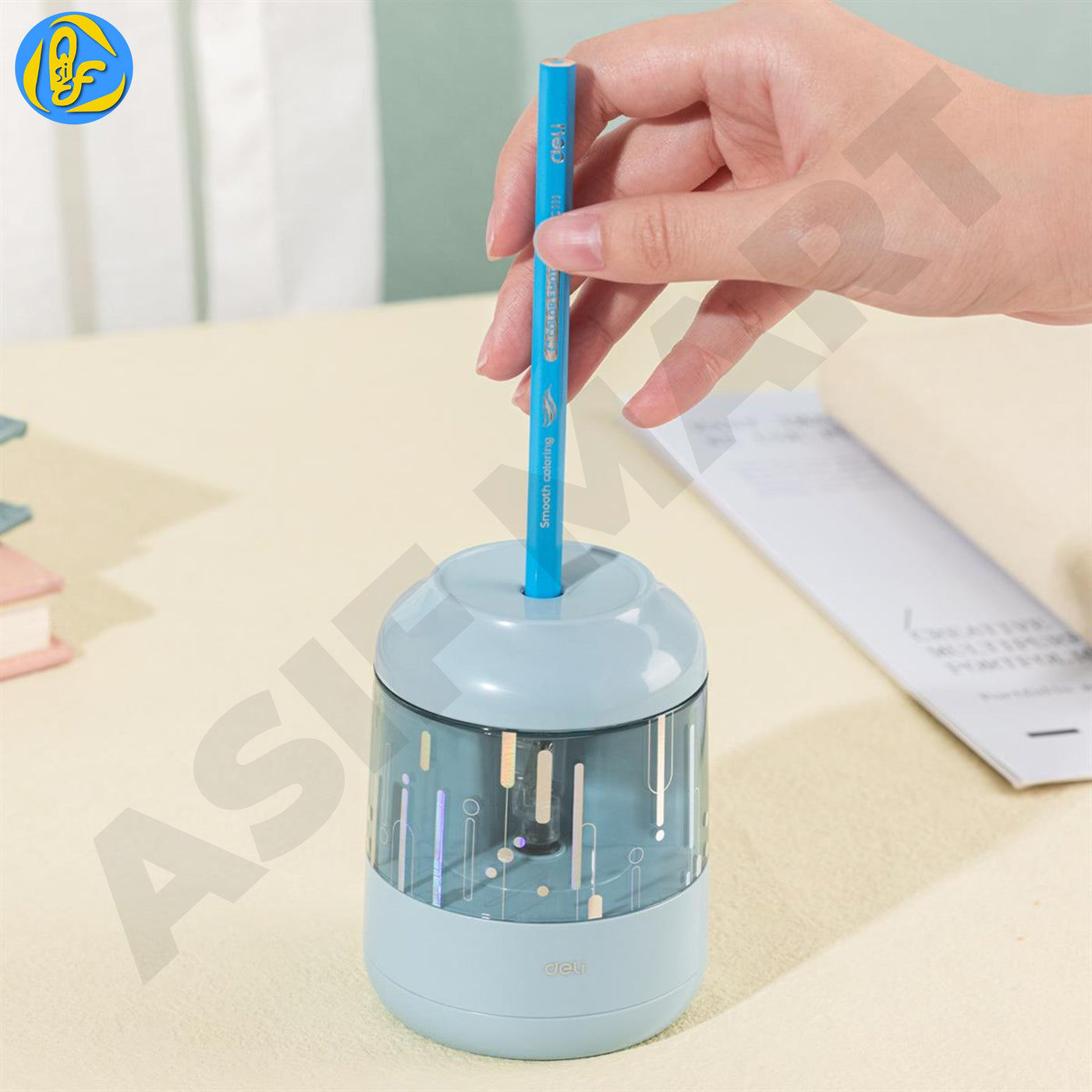 Deli EH508 Electric Rotary Pencil Sharpener