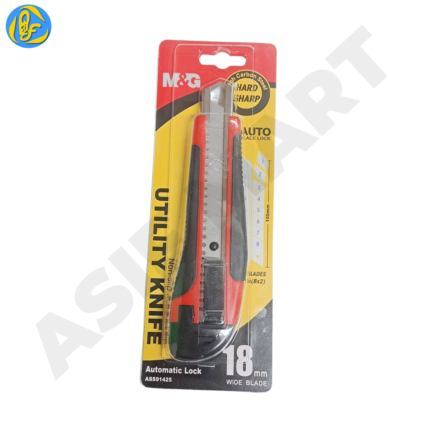 M&G ASS91425 Utility Knife Paper Cutter 18mm