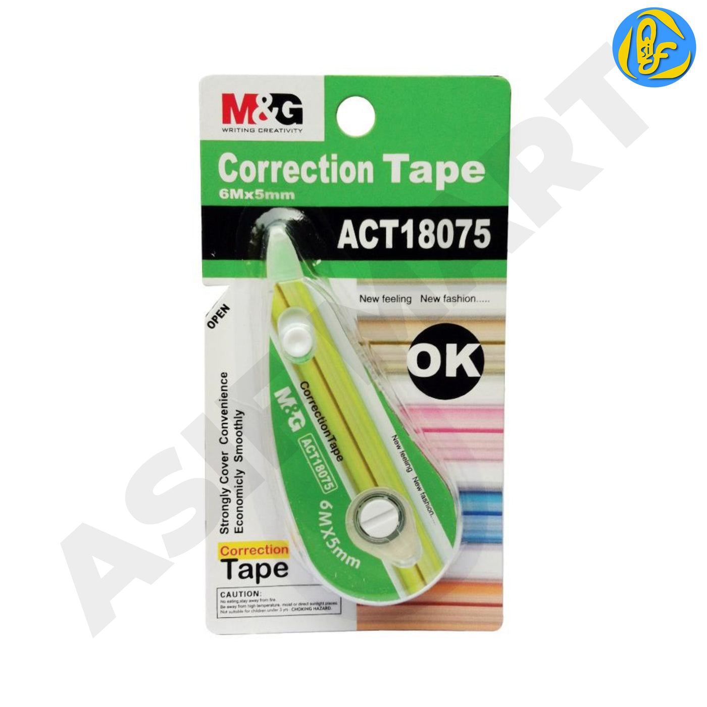 M&G ACT18075 Correction Tape 6 Meter x 5MM