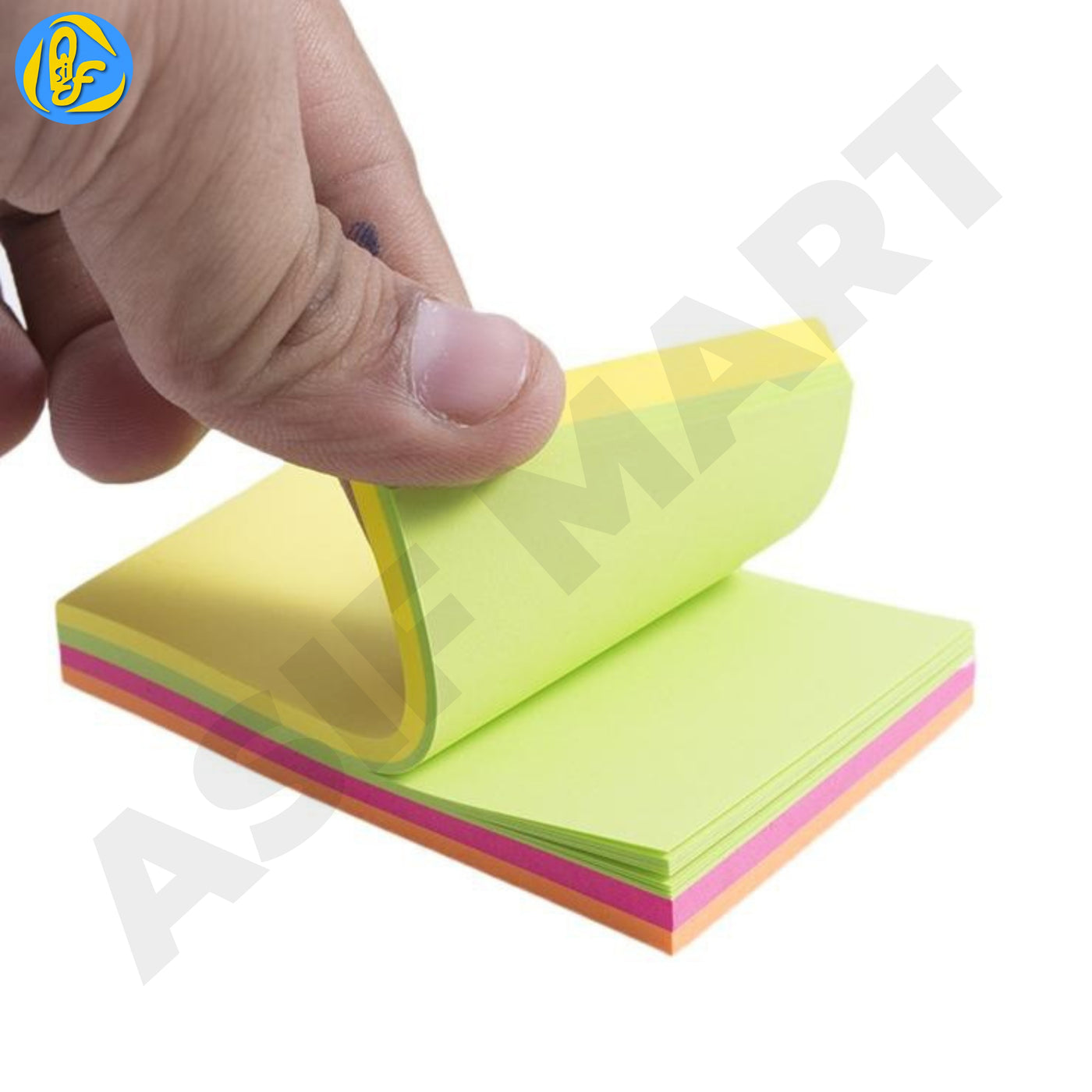 M&G YS-182 Neon Sticky Notes 3 x 2 Inches 4 Colours