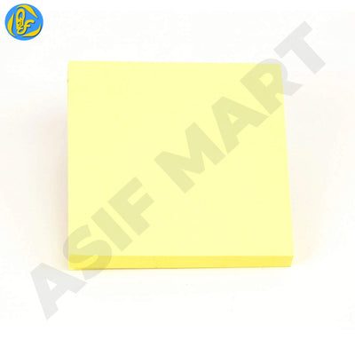 M&G YS-65 Yellow Colour Pastel Memo Sticky Notes 3x3 Inches