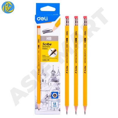 Deli-EC003-HB Graphite Pencil