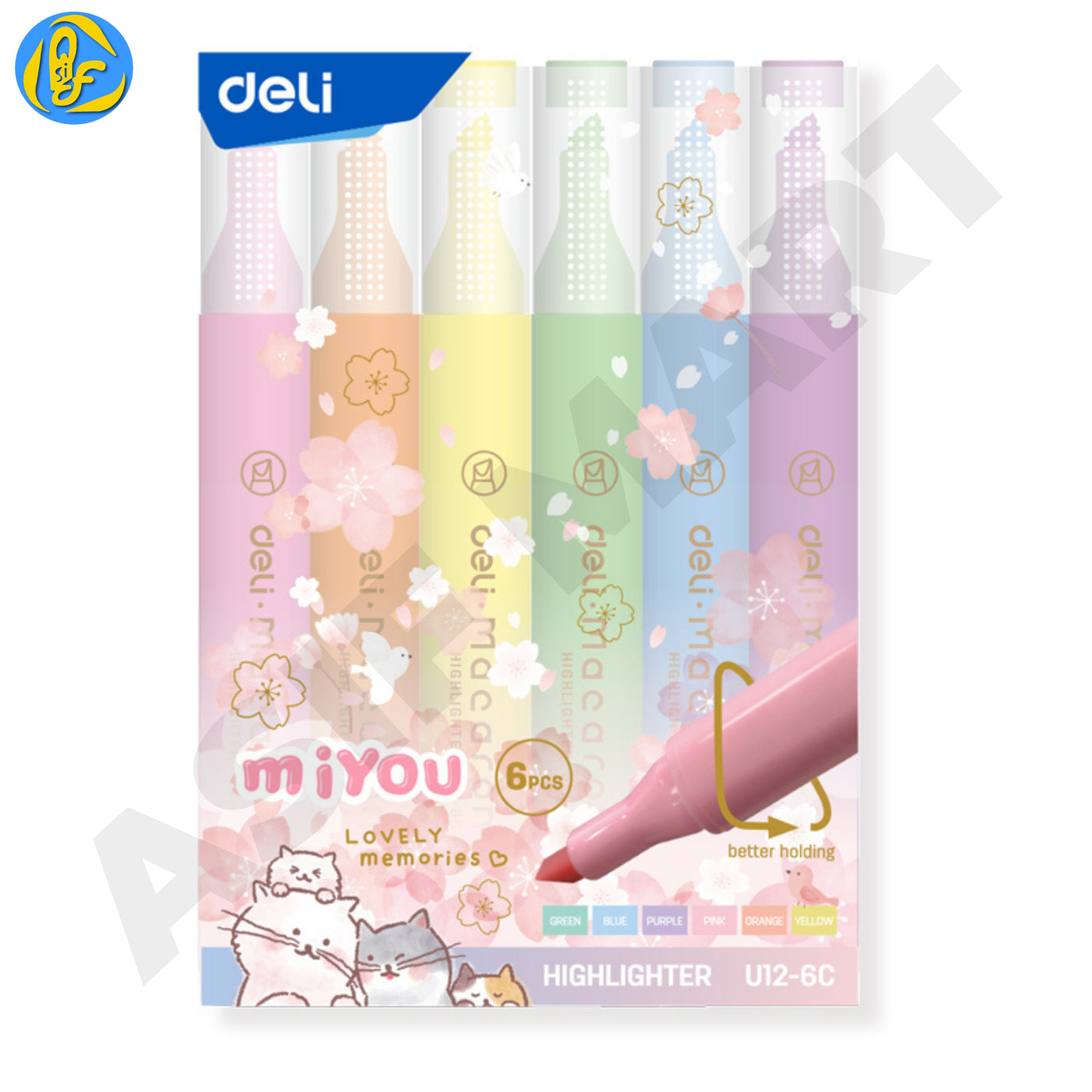 Deli-EU12-6C Highlighter