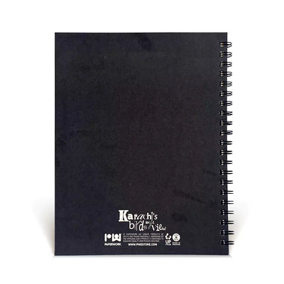 Karachis’ Birds Eye View Spiral Notebook A4