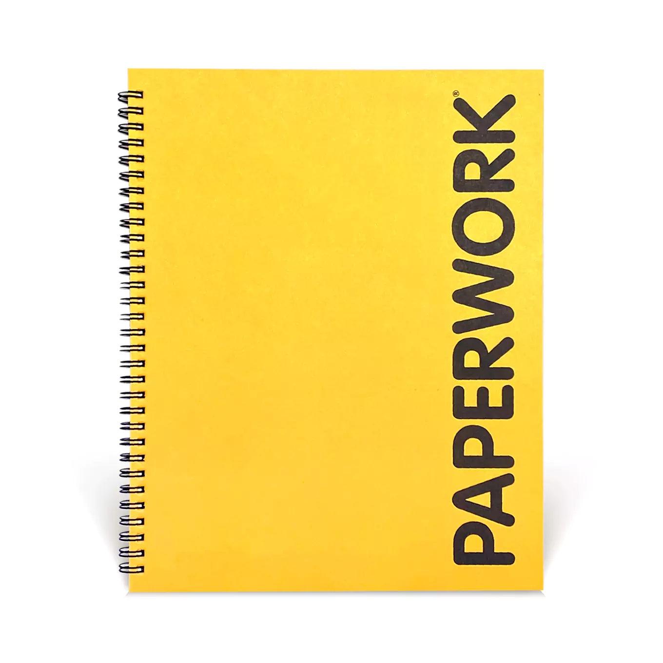 Signature Yellow Spiral Notebook A4