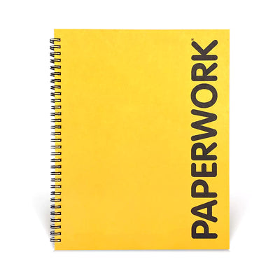 Signature Yellow Spiral Notebook A4